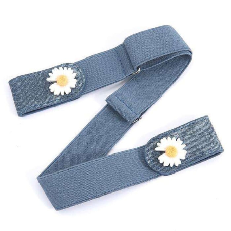 Jeans Belt Traceless Elastic Versatile Invisible Decorative Waistband