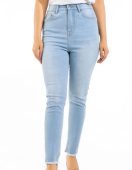 LIGHT BLUE SKINNY JEANS