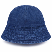 Custom Worn Out Plain Denim Japanese Summer Bucket Hat Jeans Fisherman Hat Custom logo