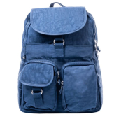Blue Backpack with the pockets